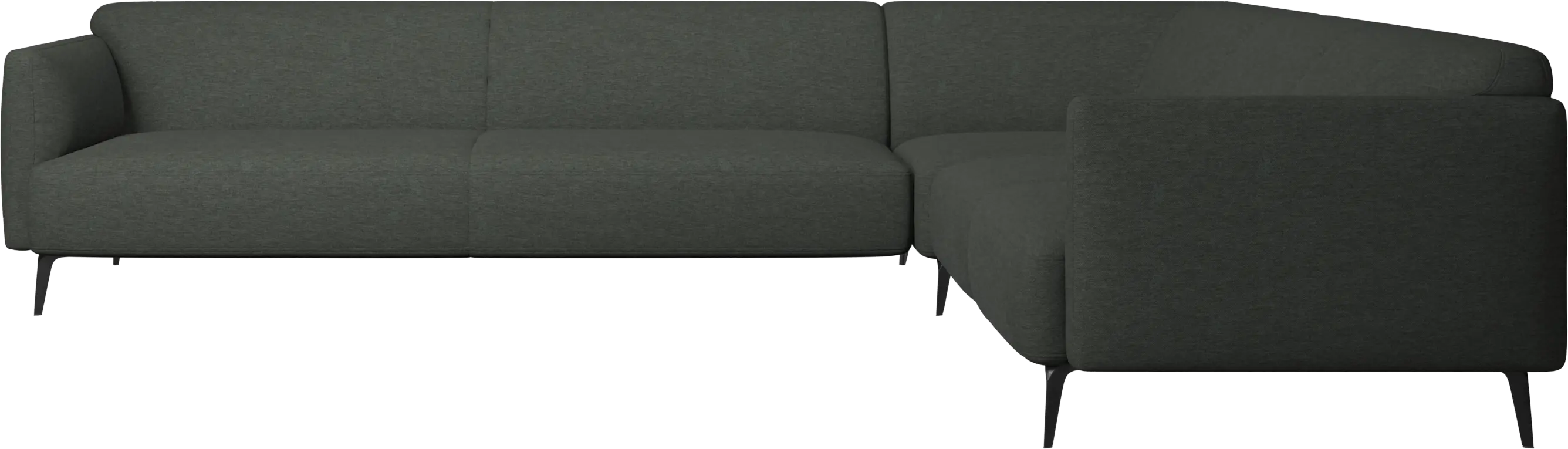 L字型ソファ | デザインを見る - グリーン | ボーコンセプト